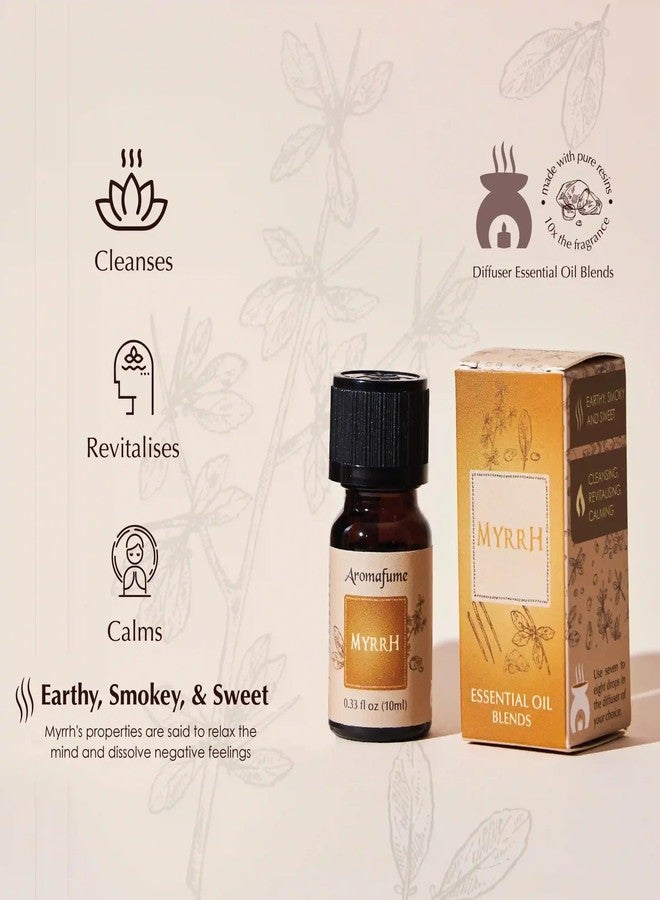 Aromafume Spiritual Awareness Resin Essential Oil Diffuser Blend Gift Set by Aromafume | Frankincense, Myrrh, Benzoin, Copal, Frankincense & Myrrh | 5 x 10ml | Stimulate a Connection | Charged with Pure Resins - Image 2